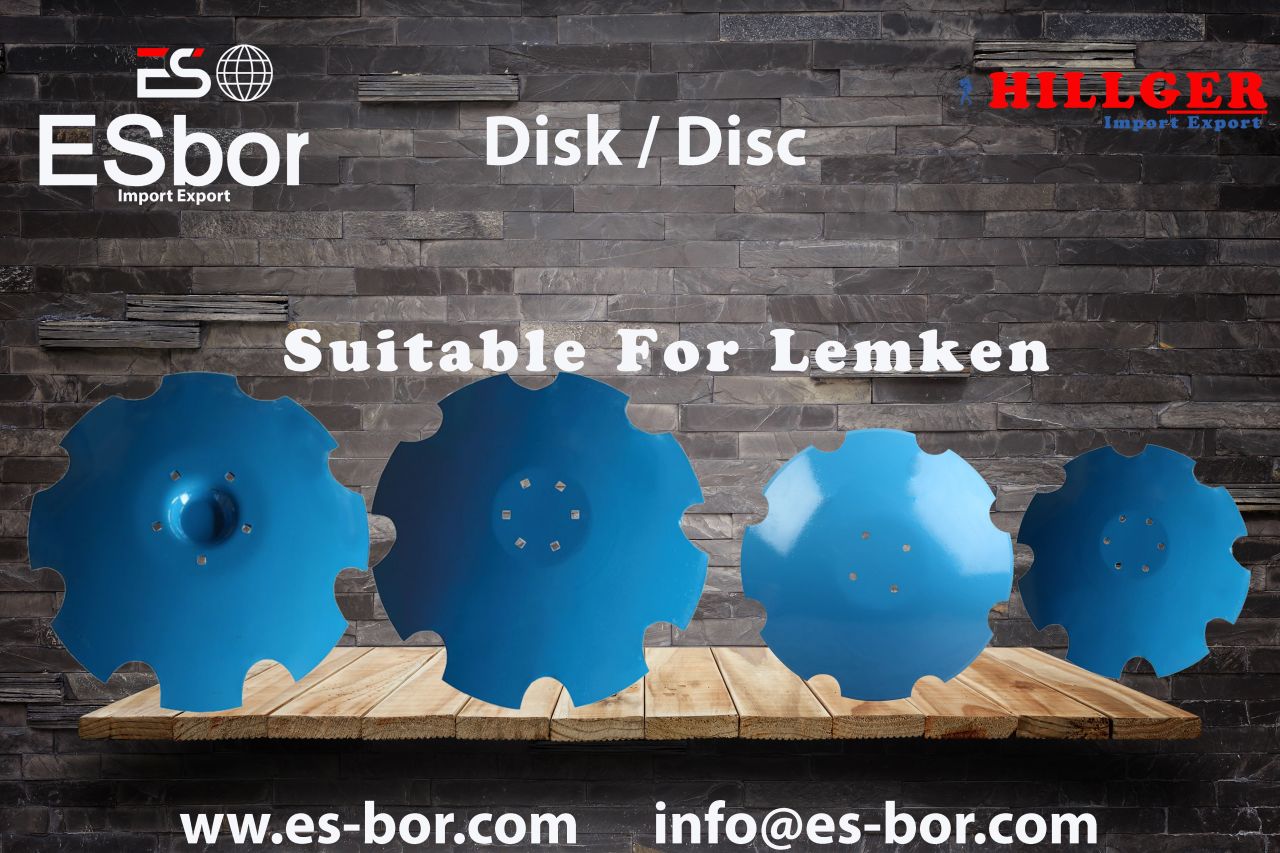 Lemken Marka Tarım Makinalarına Uyumlu Diskler