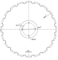 Disc Suitable For Amazone Catros 460x4 mm