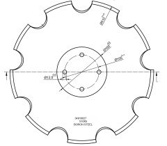 Disc Suitable For Lemken Helioder  510x5 mm