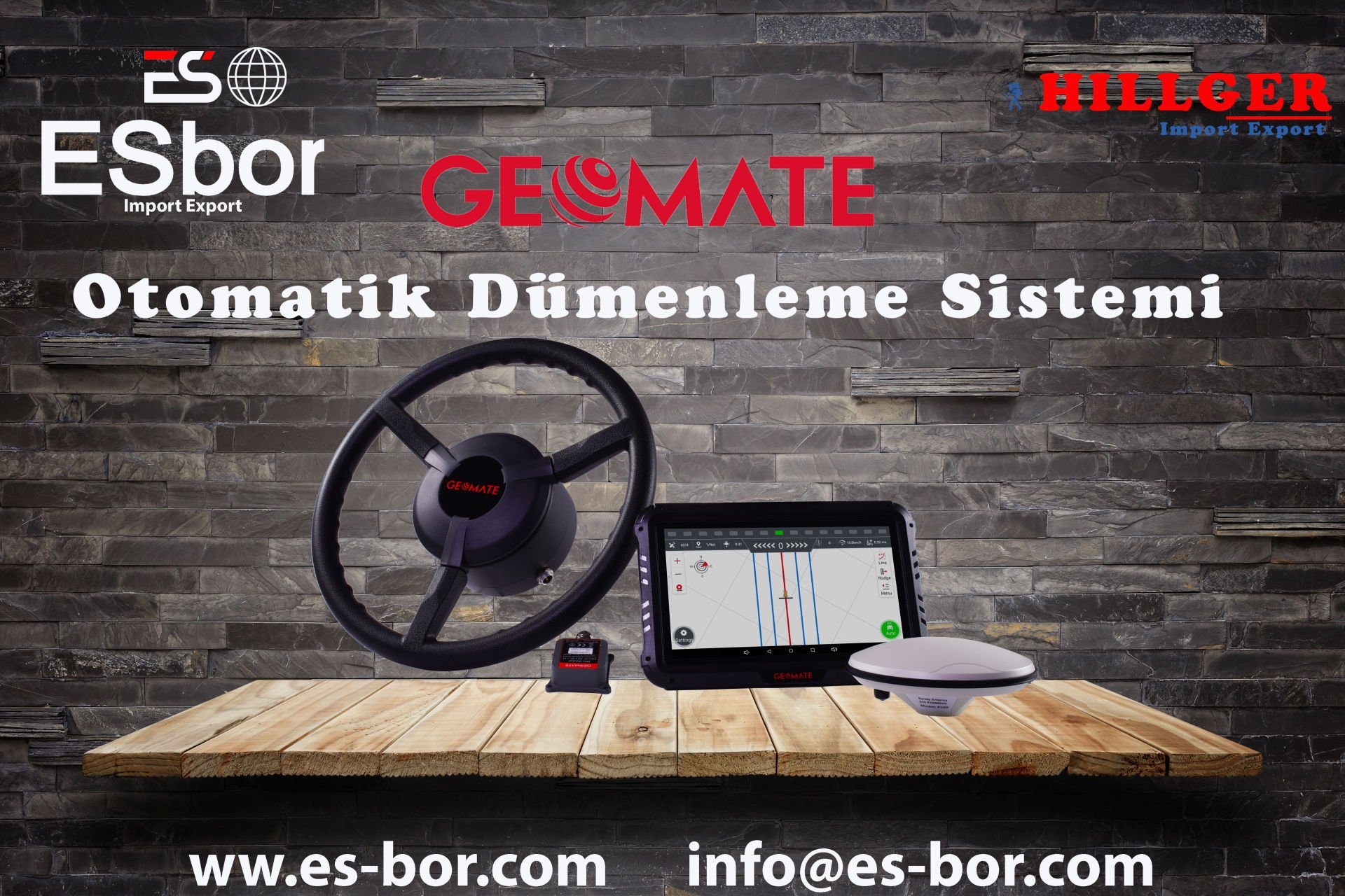 Geomate Otomatik Dümenleme Sistemi GM10